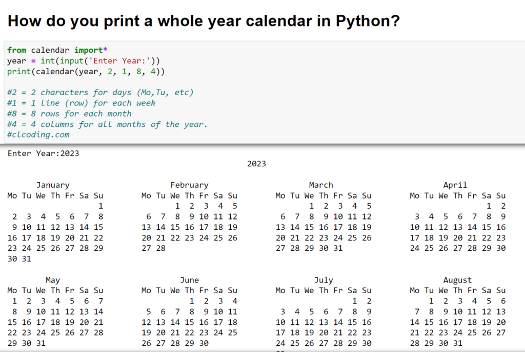 whole-year-calendar-in-python-the-tech-fun